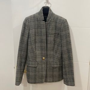 J. Crew Glen Plaid Wool Regent Blazer Size 0
